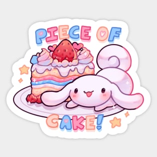 Piece of cake Sticker